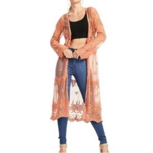 Haute Monde BLACK Lace Cardigan